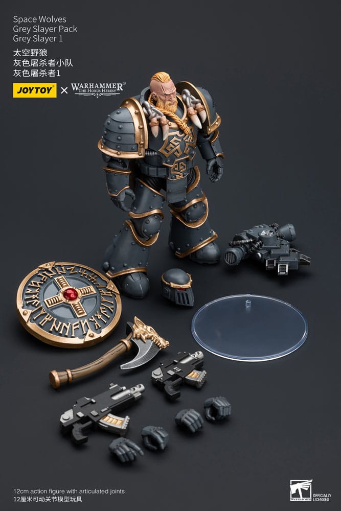 Warhammer The Horus Heresy Space Wolves Grey Slayer 1/18 Figure by LAB7 Malta, Europe