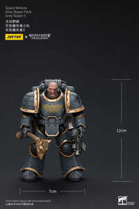 Warhammer The Horus Heresy Space Wolves Grey Slayer 3 1/18 Figure by LAB7 Malta, Europe