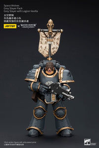 Warhammer The Horus Heresy Space Wolves Grey Slayer w/ Legion Vexilla by LAB7 Malta, Europe