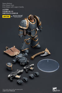 Warhammer The Horus Heresy Space Wolves Grey Slayer w/ Legion Vexilla by LAB7 Malta, Europe