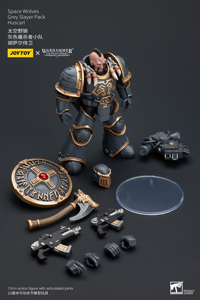 Warhammer The Horus Heresy Space Wolves Huscarl 1/18 Figure by LAB7 Malta, Europe
