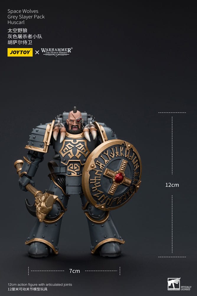 Warhammer The Horus Heresy Space Wolves Huscarl 1/18 Figure by LAB7 Malta, Europe