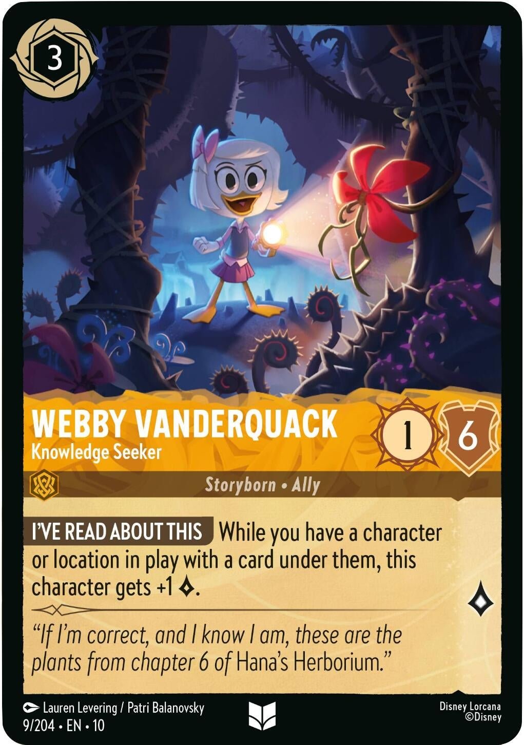 Webby Vanderquack - Knowledge Seeker (9/204) (Whispers in the Well) 8968164 by LAB7 Malta, Europe