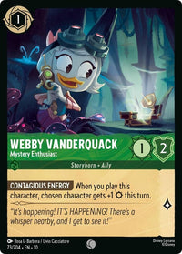 Webby Vanderquack - Mystery Enthusiast (73/204) (Whispers in the Well) in Malta | LAB7
