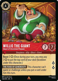 Willie the Giant - Ghost of Christmas Present (126/204) in Malta | LAB7