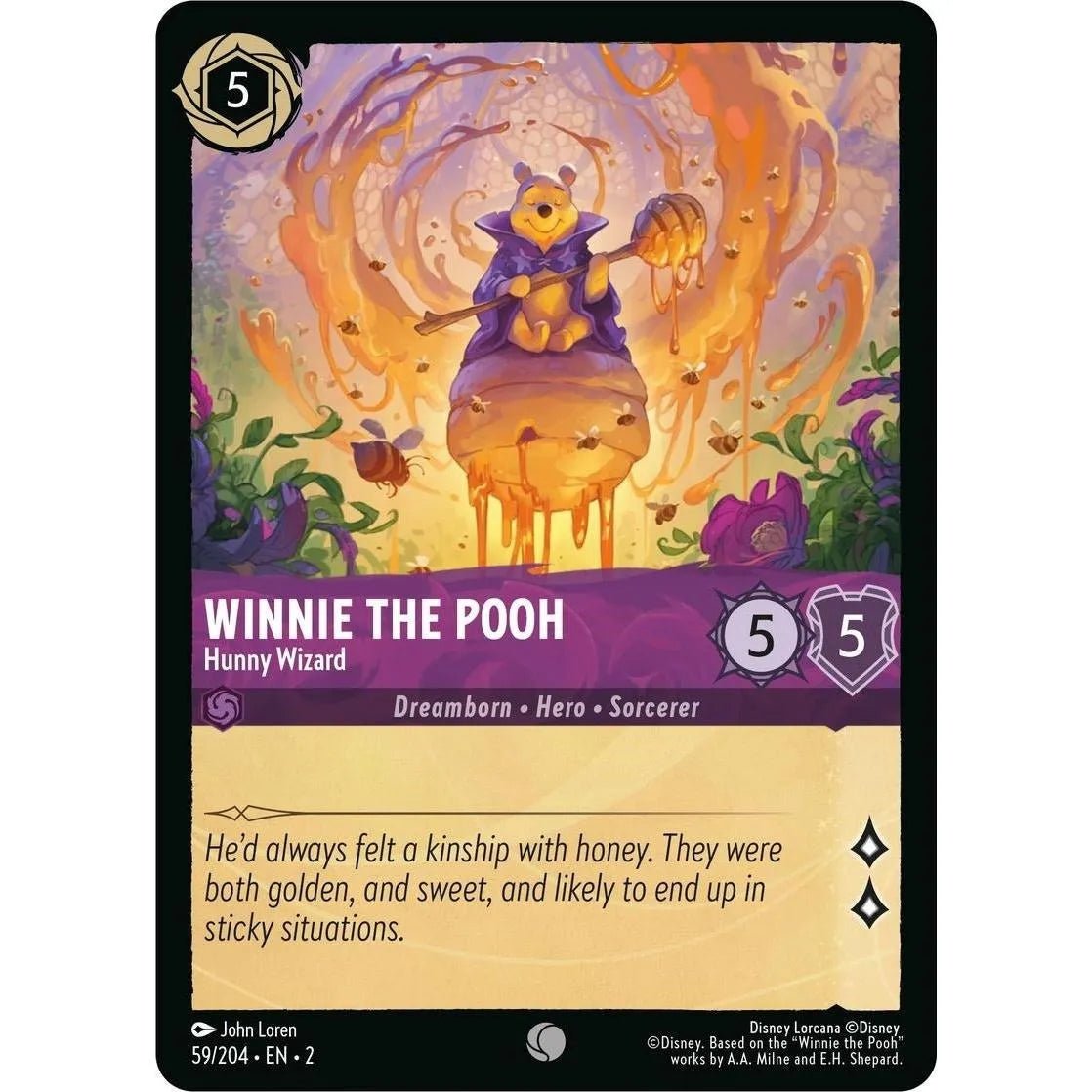 Winnie the Pooh - Hunny Wizard (59/204) (Rise of the Floodborn) in Malta | LAB7