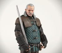 Witcher 3 Wild Hunt PVC Statue Vesemir 21 cm by LAB7 Malta, Europe