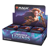 Wizards Of The Coast Magic the Gathering Commander Legends Draft Booster Display (24) by LAB7 Malta, Europe