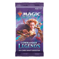 Wizards Of The Coast Magic the Gathering Commander Legends Draft Booster Display (24) by LAB7 Malta, Europe
