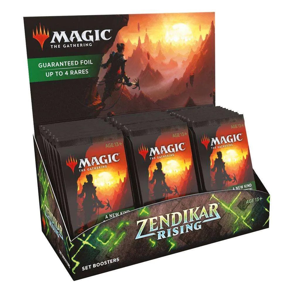 Wizards Of The Coast Magic the Gathering Zendikar Rising Set Booster Display (30) in Malta | LAB7