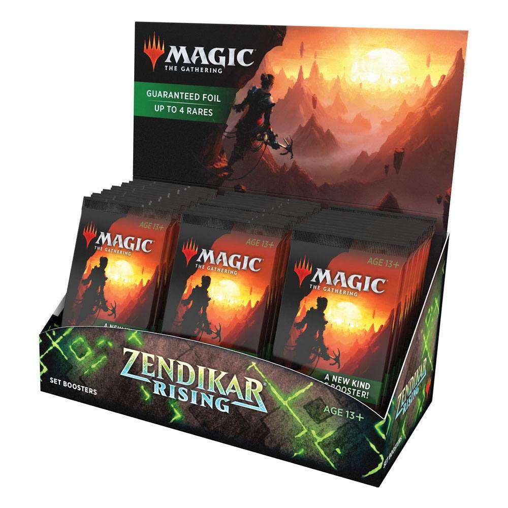 Wizards Of The Coast Magic the Gathering Zendikar Rising Set Booster Display (30) by LAB7 Malta, Europe