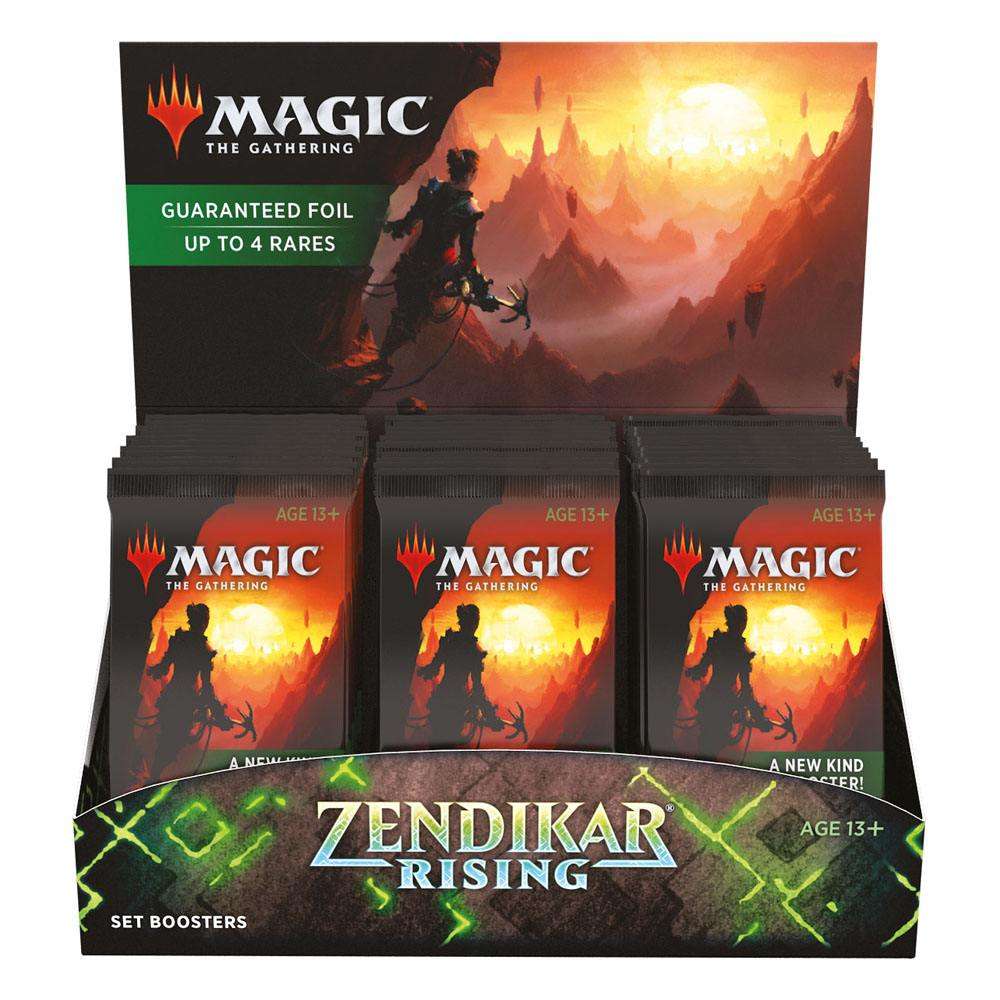 Wizards Of The Coast Magic the Gathering Zendikar Rising Set Booster Display (30) by LAB7 Malta, Europe