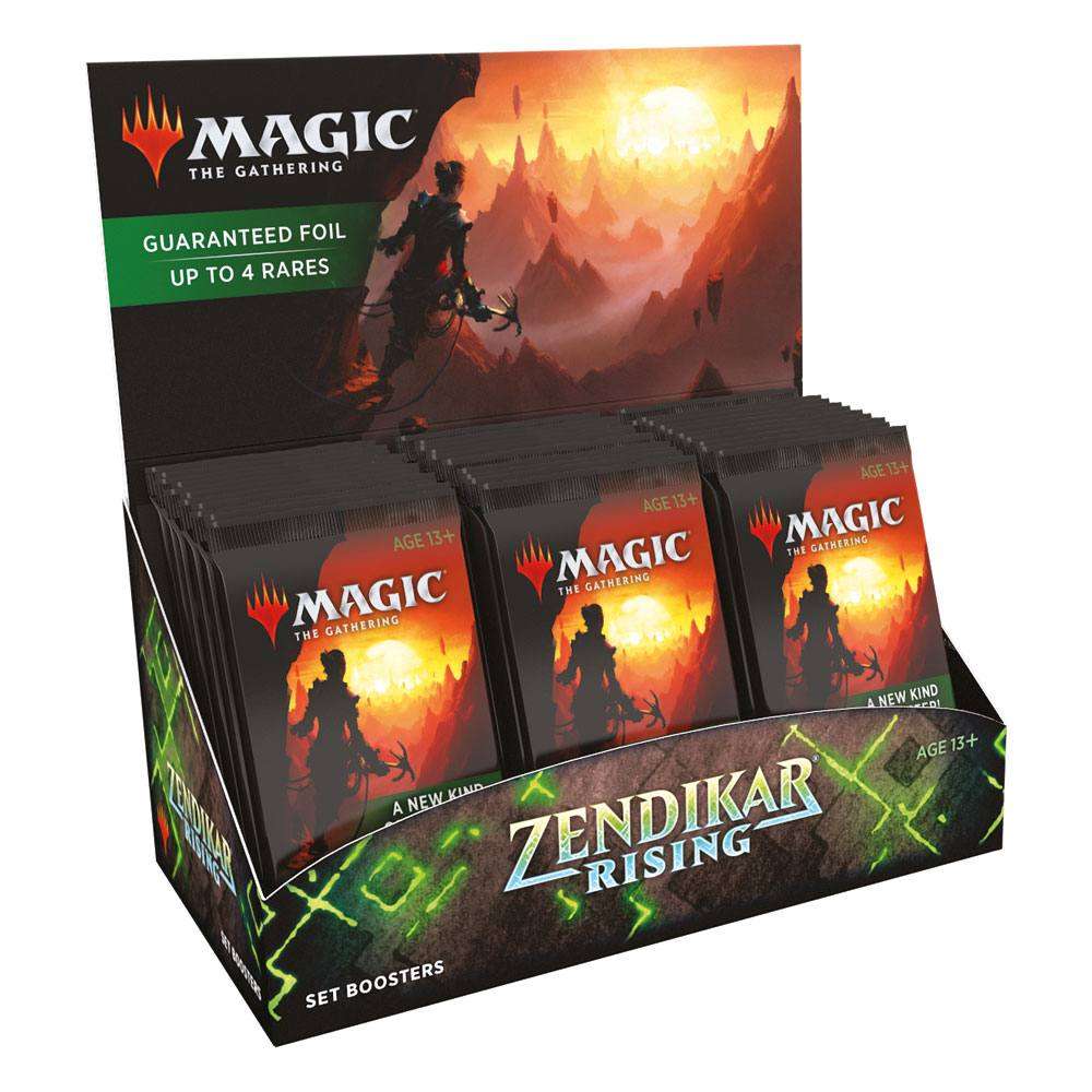 Wizards Of The Coast Magic the Gathering Zendikar Rising Set Booster Display (30) by LAB7 Malta, Europe
