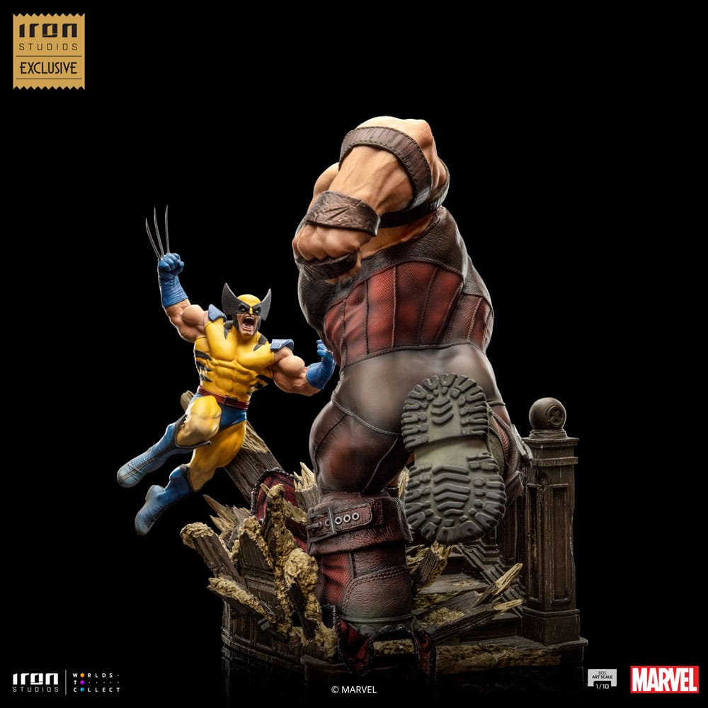 Wolverine vs Juggernaut Art Scale 1/10 Statue EU Exclusive by LAB7 Malta, Europe