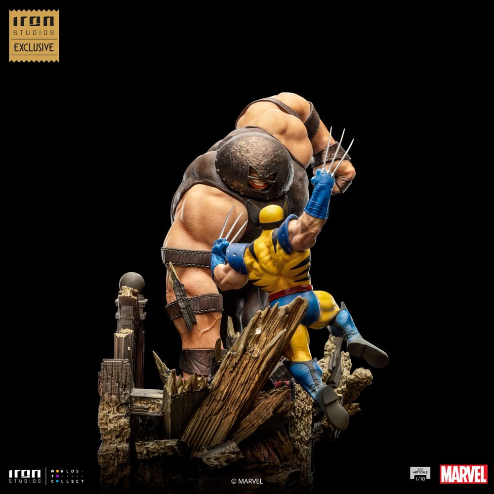 Wolverine vs Juggernaut Art Scale 1/10 Statue EU Exclusive by LAB7 Malta, Europe