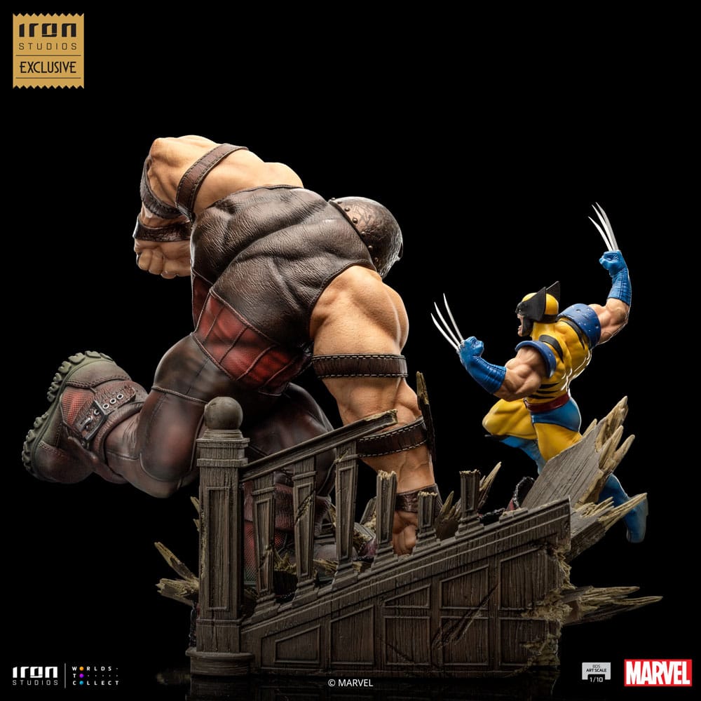 Wolverine vs Juggernaut Art Scale 1/10 Statue EU Exclusive by LAB7 Malta, Europe