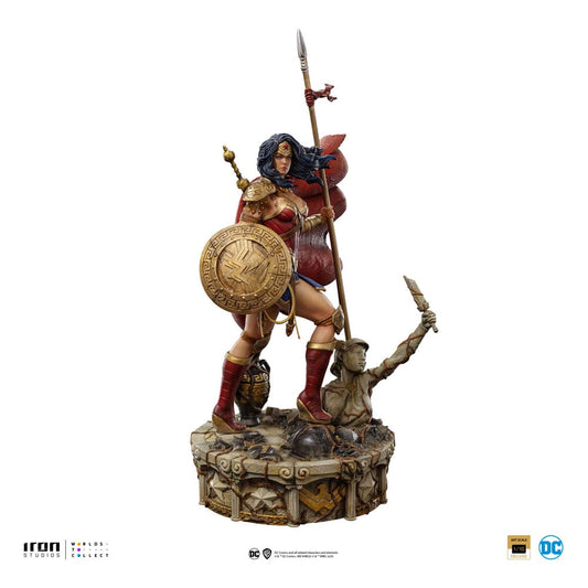 Iron Studios - Wonder Woman Unleashed BDS Art Scale Statue 1/10 Wonder Woman 30 cm