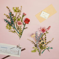 Wooden Flower Basket DIY 3D Puzzle (428 Pieces) by LAB7 Malta, Europe