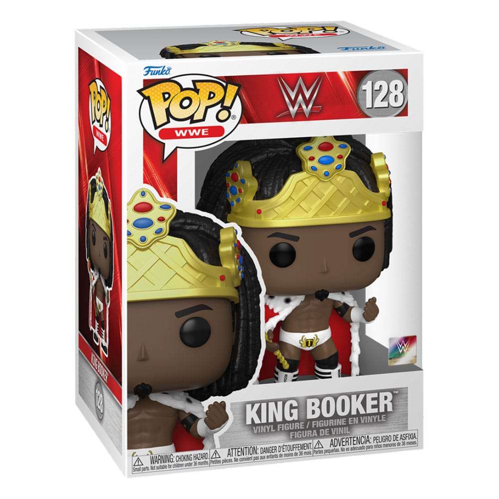 WWE - King Booker Pop! Vinyl Figure by LAB7 Malta, Europe
