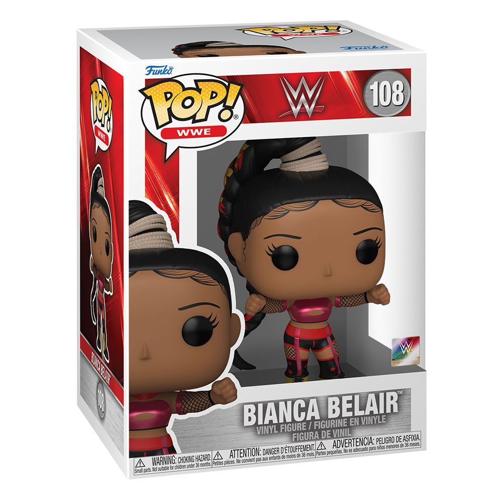 Buy WWE POP! Vinyl Figure Bianca Belair WM38 #108 2 - fast Malta shipping across Europe. Limited stock, secure checkout. Order now!
