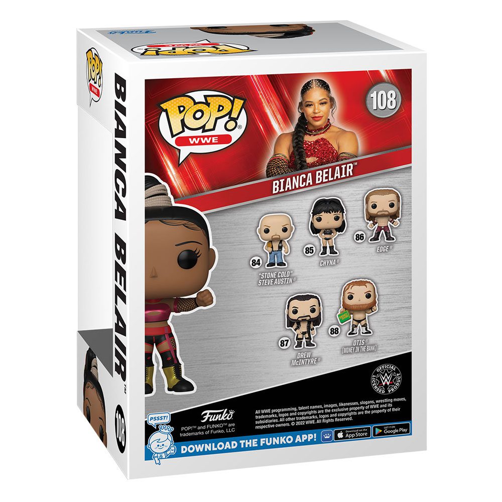 Buy WWE POP! Vinyl Figure Bianca Belair WM38 #108 3 - fast Malta shipping across Europe. Limited stock, secure checkout. Order now!