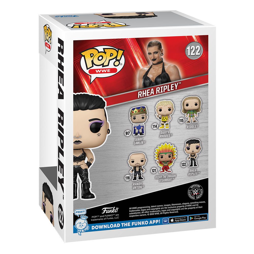 WWE POP! Vinyl Figure Rhea Ripley 122 by LAB7 Malta, Europe