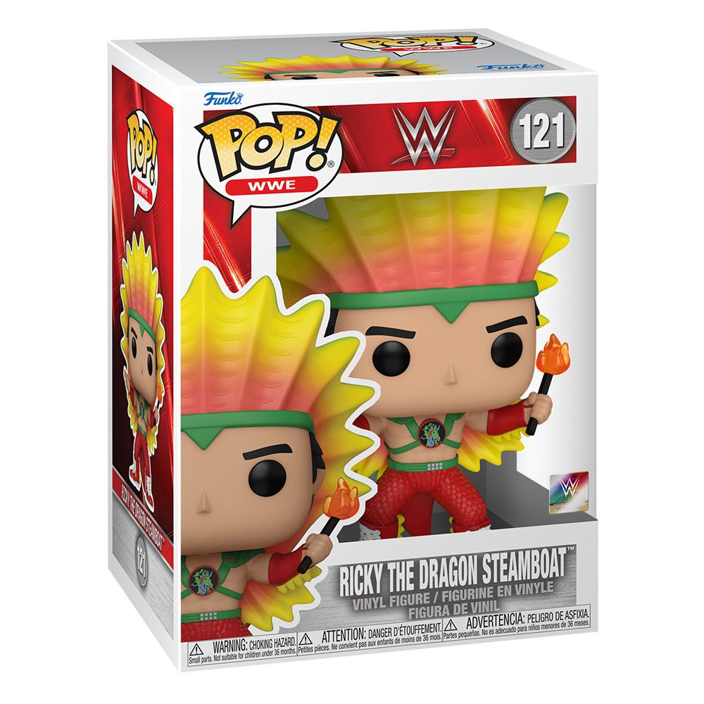 WWE POP! Vinyl Figure Ricky Steamboat 121 by LAB7 Malta, Europe