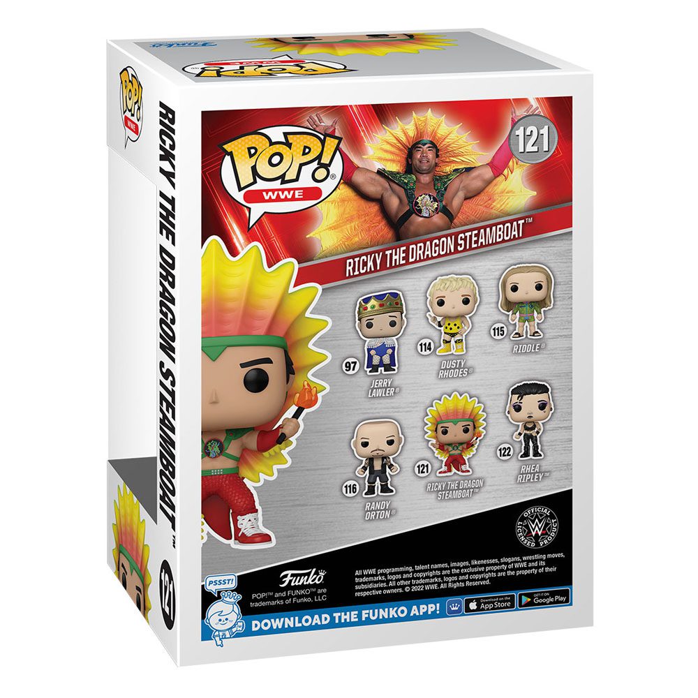 WWE POP! Vinyl Figure Ricky Steamboat 121 by LAB7 Malta, Europe