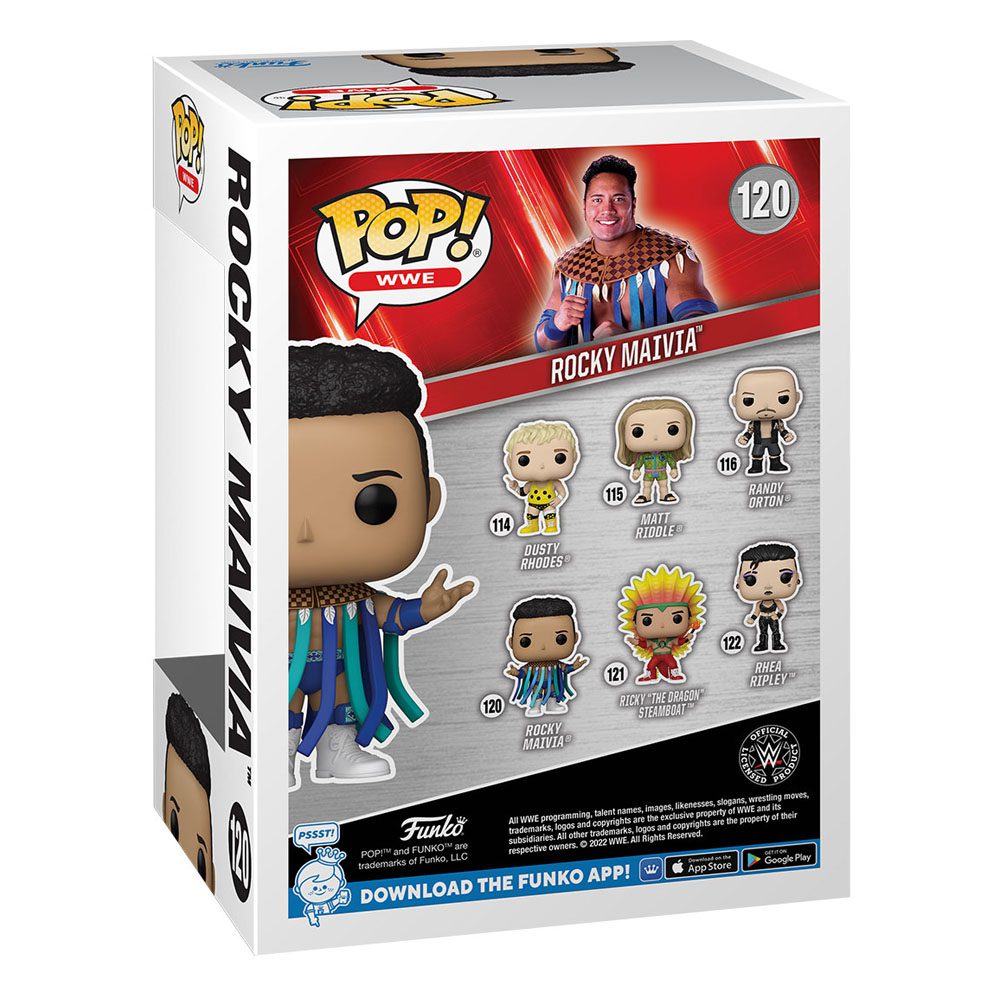 WWE POP! Vinyl Figure Rocky Maivia 120 by LAB7 Malta, Europe