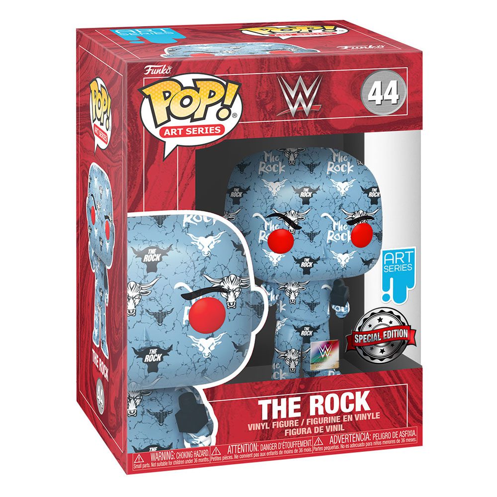 WWE - The Rock Brahma Bull Artist Series Pop! 44 by LAB7 Malta, Europe