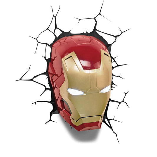 3DLight Marvel 3D LED Light Iron Man Helmet by LAB7 Malta