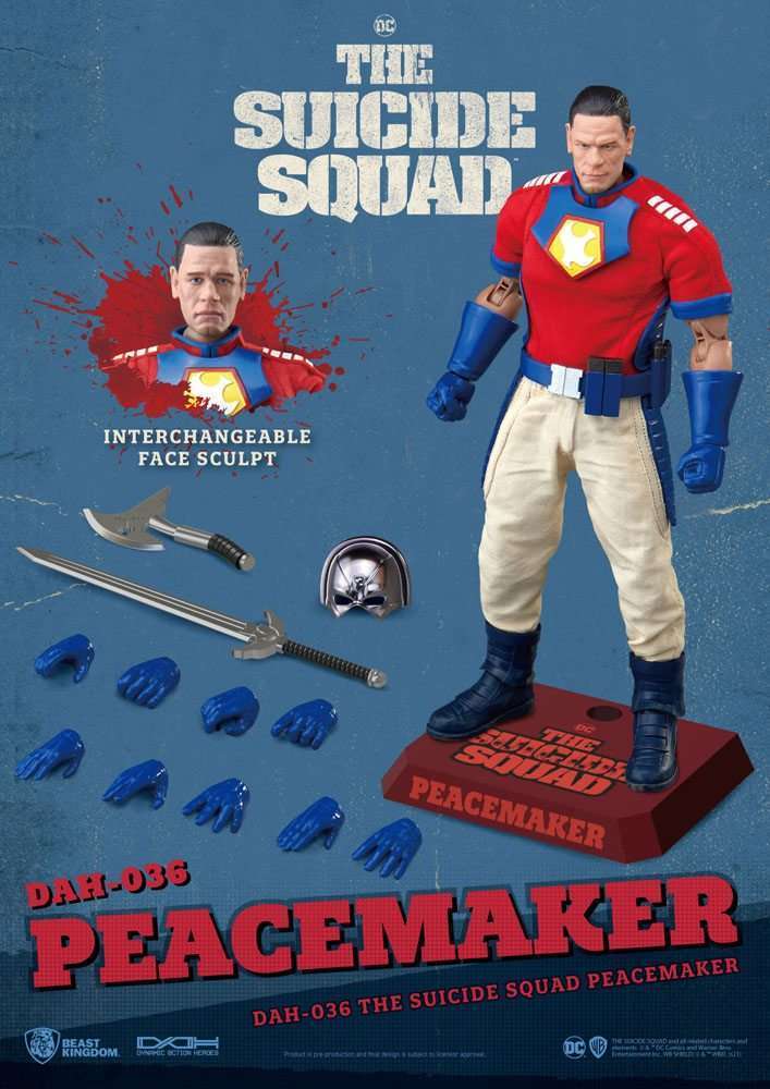 Beast Kingdom The Suicide Squad Dynamic 8ction Heroes Action Figure 1/9 Peacemaker 20 cm by LAB7 Malta