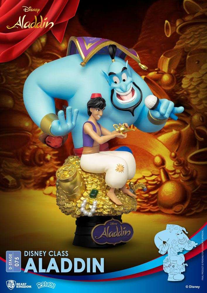 Beast Kingdom Disney Class Series D-Stage PVC Diorama Aladdin 15 cm by LAB7 Malta