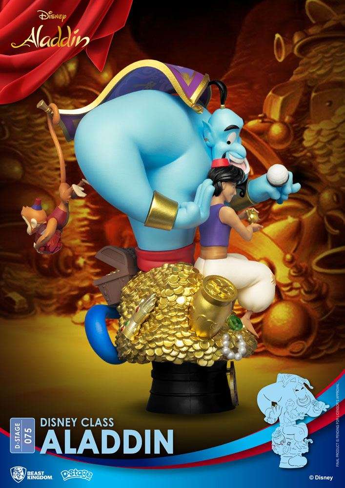 Beast Kingdom Disney Class Series D-Stage PVC Diorama Aladdin 15 cm by LAB7 Malta