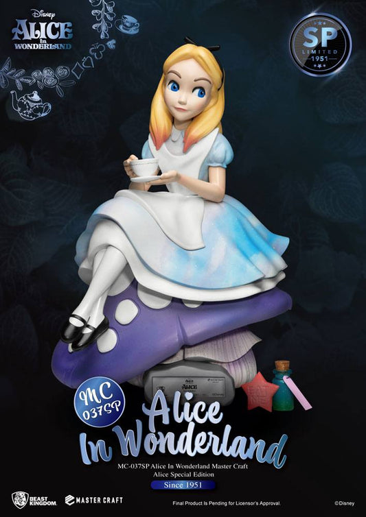 Alice In Wonderland Master Craft Statue Alice Special Edition 36 cm