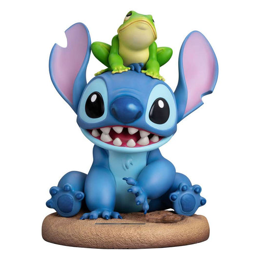 Beast Kingdom Disney 100th Master Craft Statue Stitch with Frog 34 cm by LAB7 Malta