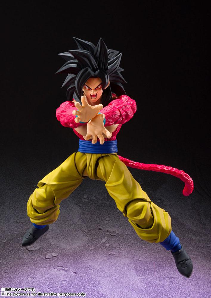 Tamashii Nations Dragonball GT S.H. Figuarts Action Figure Super Saiyan 4 Son Goku 15 cm by LAB7 Malta