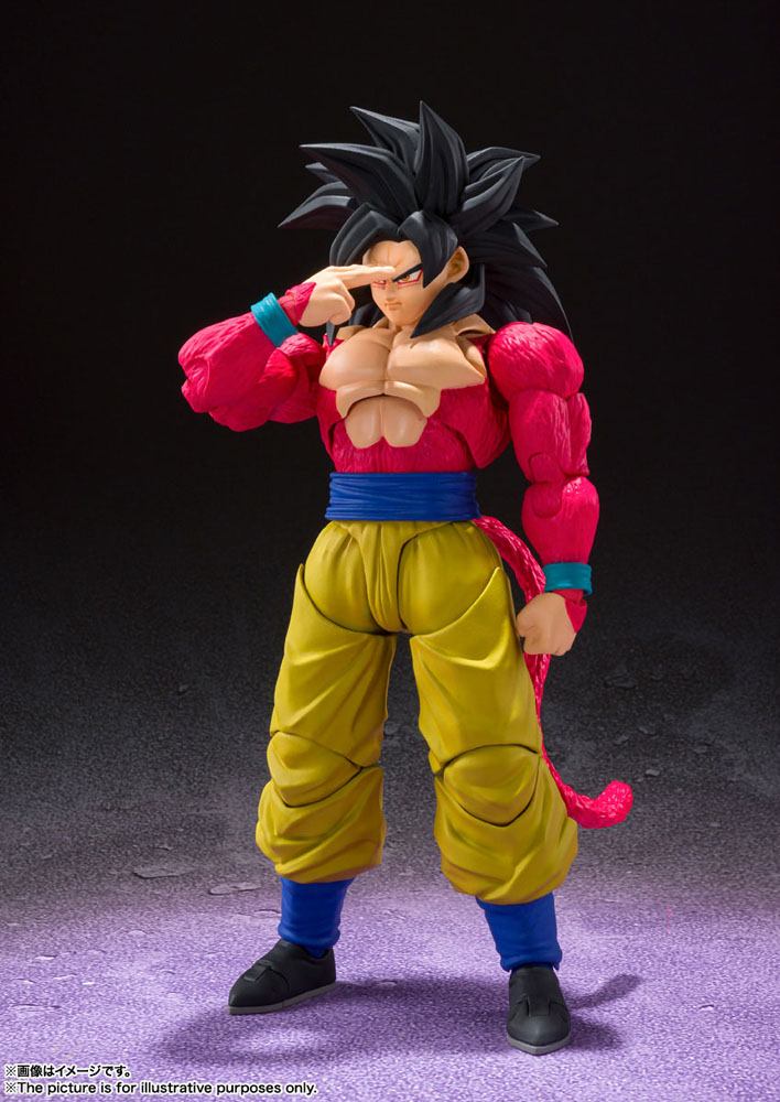 Tamashii Nations Dragonball GT S.H. Figuarts Action Figure Super Saiyan 4 Son Goku 15 cm by LAB7 Malta