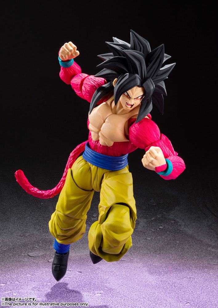 Tamashii Nations Dragonball GT S.H. Figuarts Action Figure Super Saiyan 4 Son Goku 15 cm by LAB7 Malta