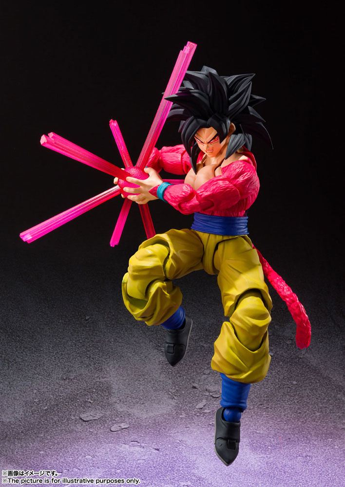 Tamashii Nations Dragonball GT S.H. Figuarts Action Figure Super Saiyan 4 Son Goku 15 cm by LAB7 Malta