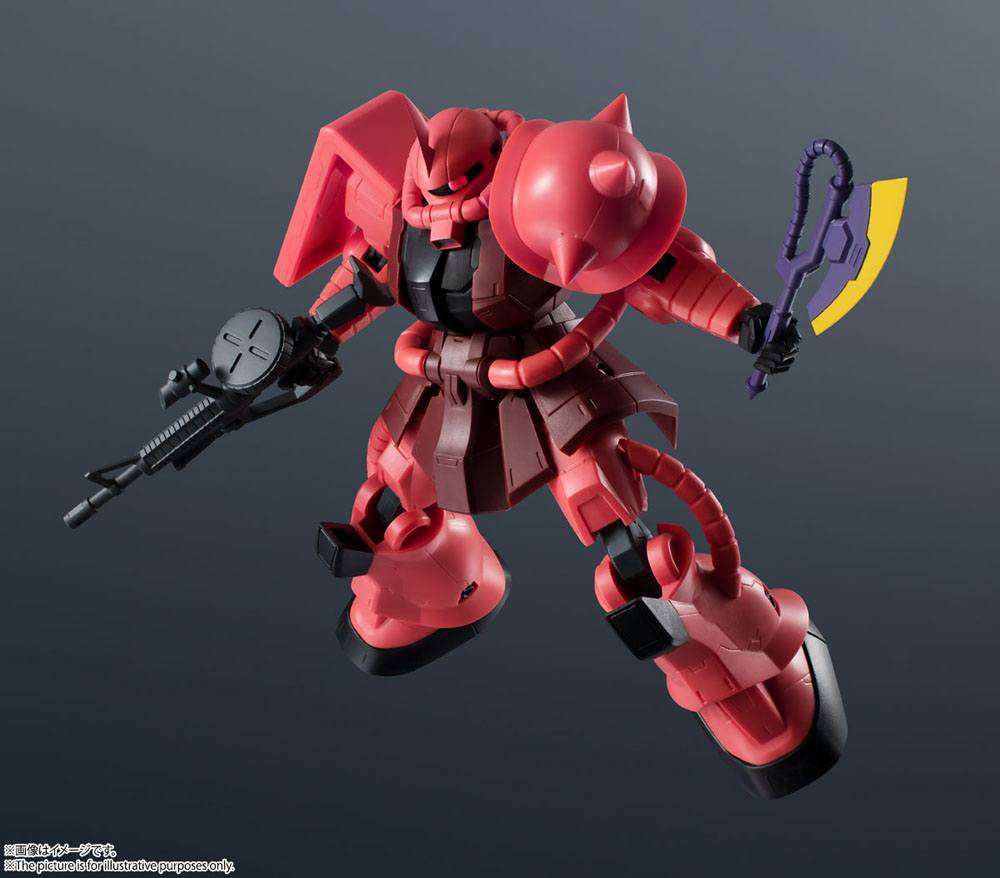 Tamashii Nation Mobile Suit Gundam Gundam Universe Action Figure MS-06S Char's Zaku II 15 cm by LAB7 Malta