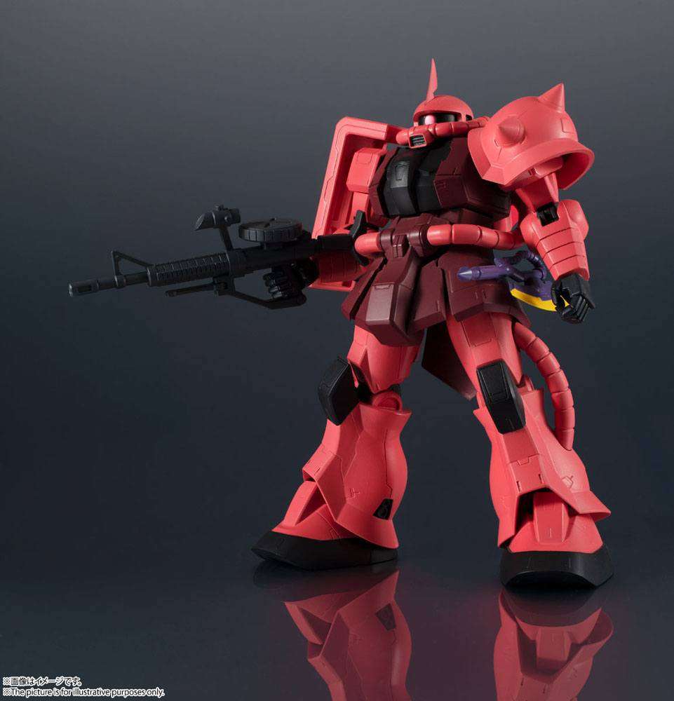 Tamashii Nation Mobile Suit Gundam Gundam Universe Action Figure MS-06S Char's Zaku II 15 cm by LAB7 Malta