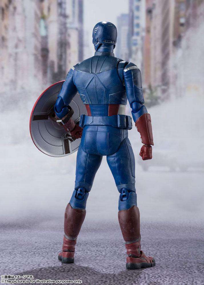 Tamashii Nations Avengers S.H. Figuarts Action Figure Captain America (Avengers Assemble Edition) 15 cm by LAB7 Malta