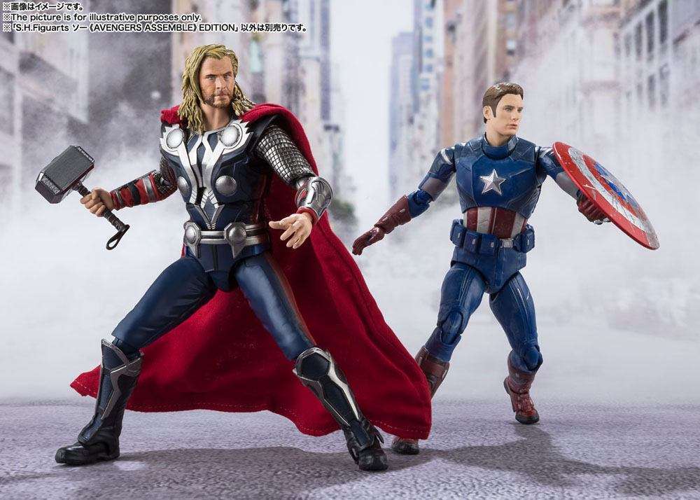 Tamashii Nations Avengers S.H. Figuarts Action Figure Thor (Avengers Assemble Edition) 17 cm by LAB7 Malta