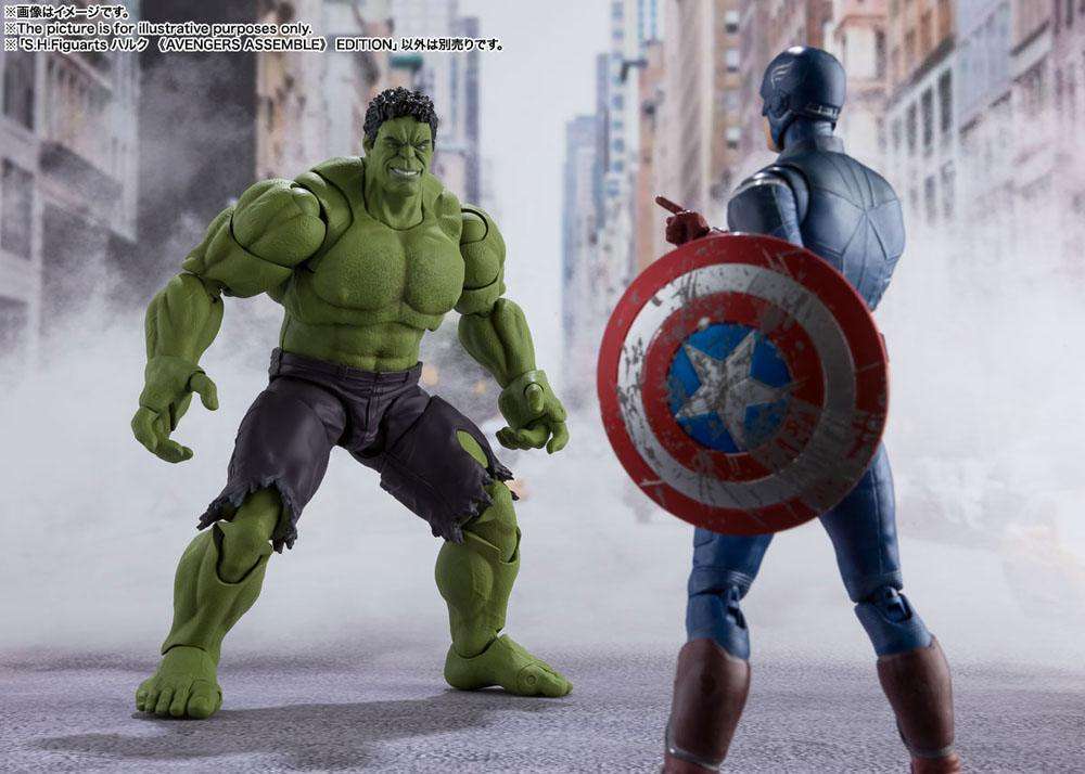 Tamashii Nations Avengers S.H. Figuarts Action Figure Hulk (Avengers Assemble Edition) 20 cm by LAB7 Malta