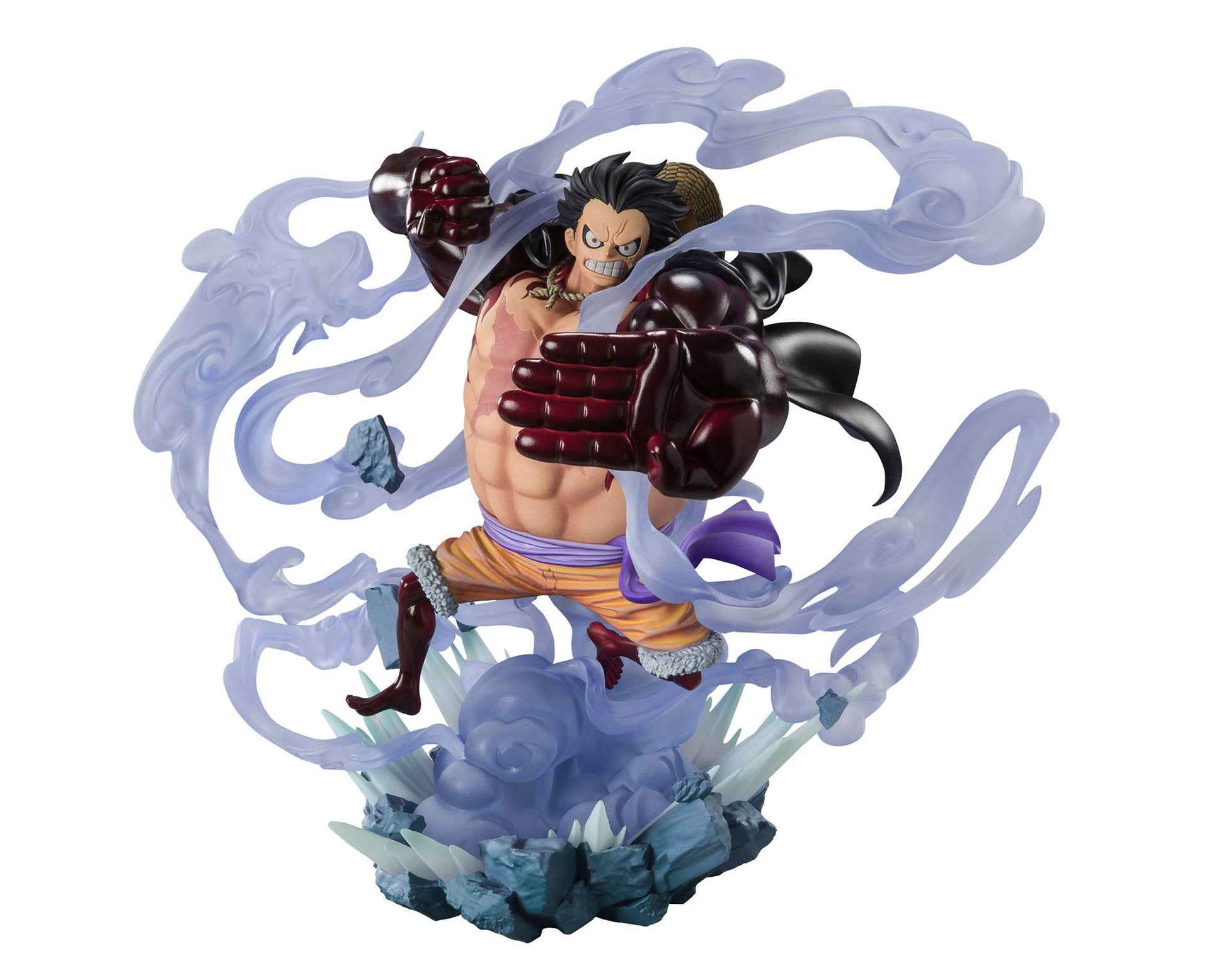 Tamashii Nations One Piece FiguartsZERO PVC Statue Extra Battle Monkey D. Luffy from GEAR4 by LAB7 Malta