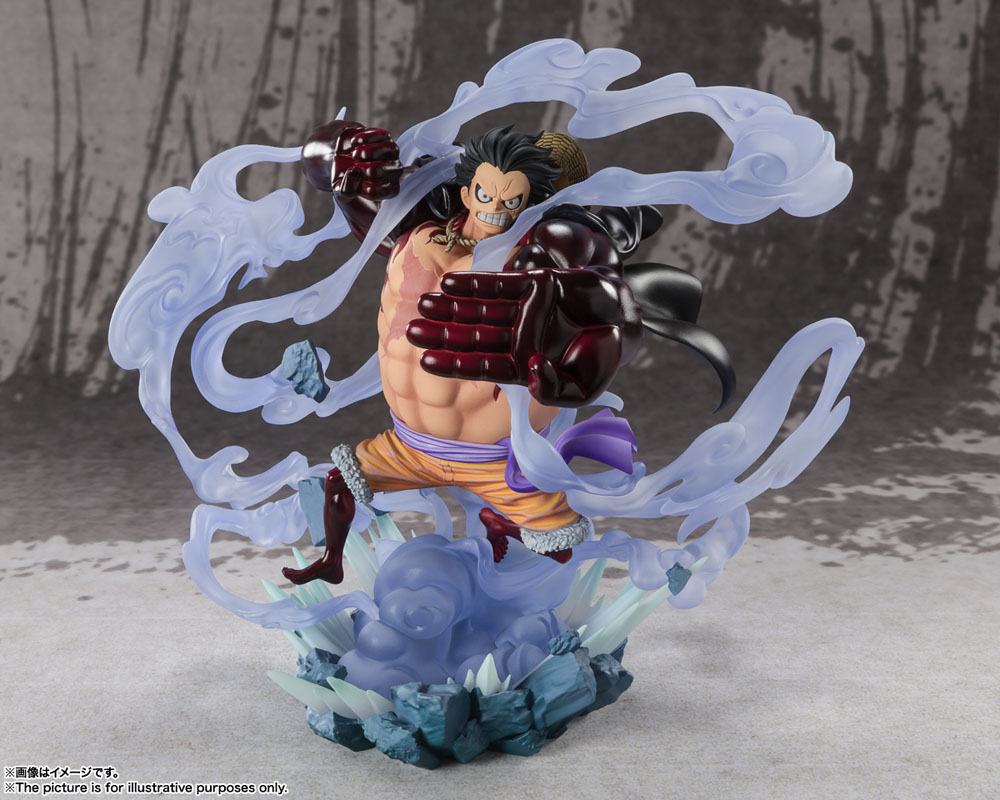 Tamashii Nations One Piece FiguartsZERO PVC Statue Extra Battle Monkey D. Luffy from GEAR4 by LAB7 Malta