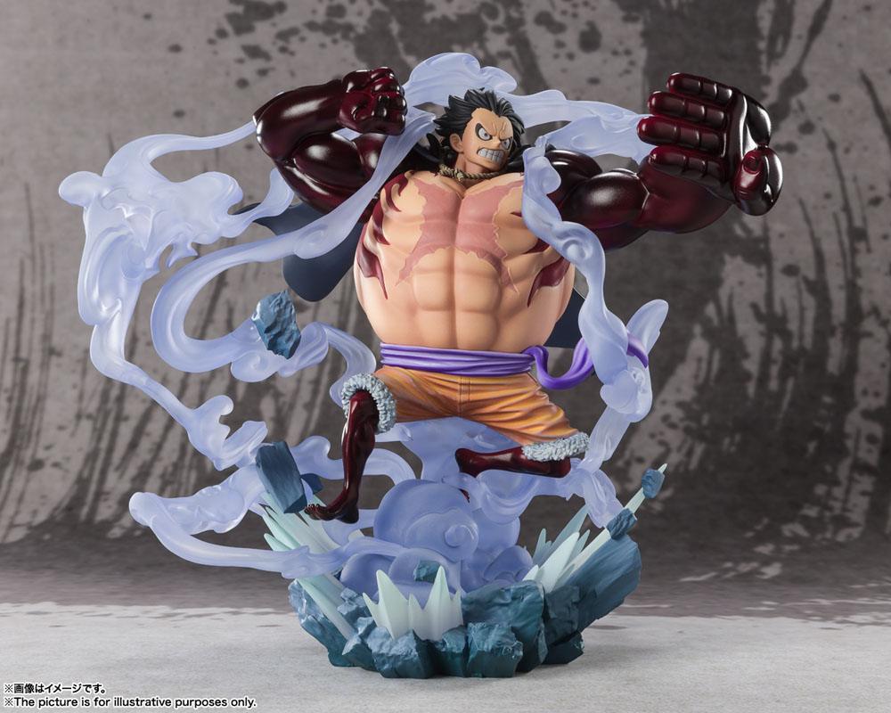 Tamashii Nations One Piece FiguartsZERO PVC Statue Extra Battle Monkey D. Luffy from GEAR4 by LAB7 Malta