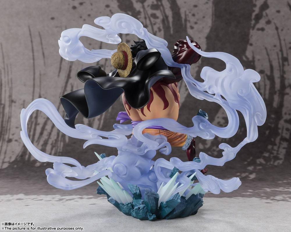 Tamashii Nations One Piece FiguartsZERO PVC Statue Extra Battle Monkey D. Luffy from GEAR4 by LAB7 Malta