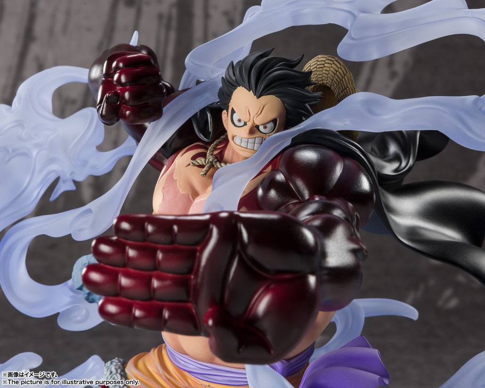 Tamashii Nations One Piece FiguartsZERO PVC Statue Extra Battle Monkey D. Luffy from GEAR4 by LAB7 Malta